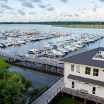 St. Johns Yacht Harbor Birdseye